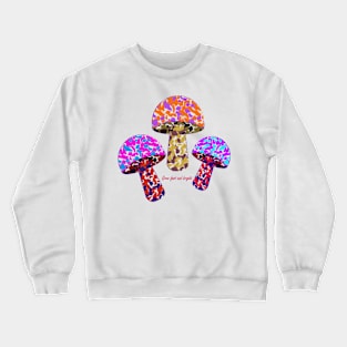 Spotted mushrooms Crewneck Sweatshirt